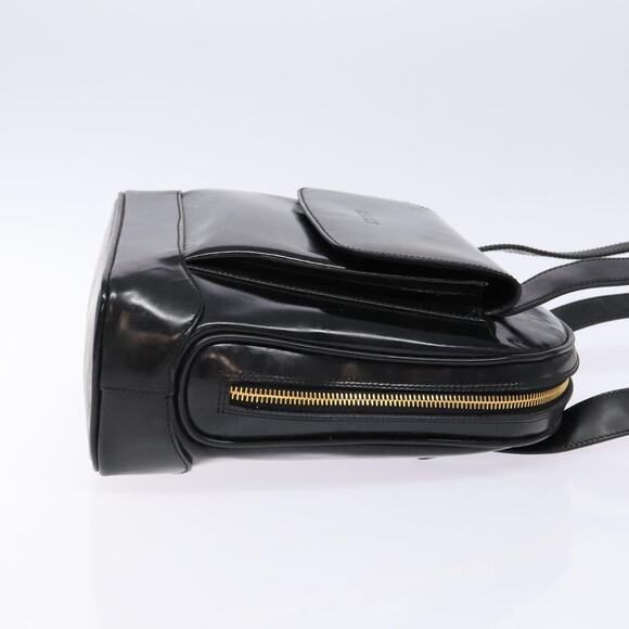 GUCCI Shoulder Bag Enamel Black Gold 001 1075 1650 0 - Picture 4 of 13